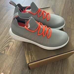 Grundens Men´s Fishing outdoors Sea Metal Knit Boat Shoes Sneakers Size 10.5